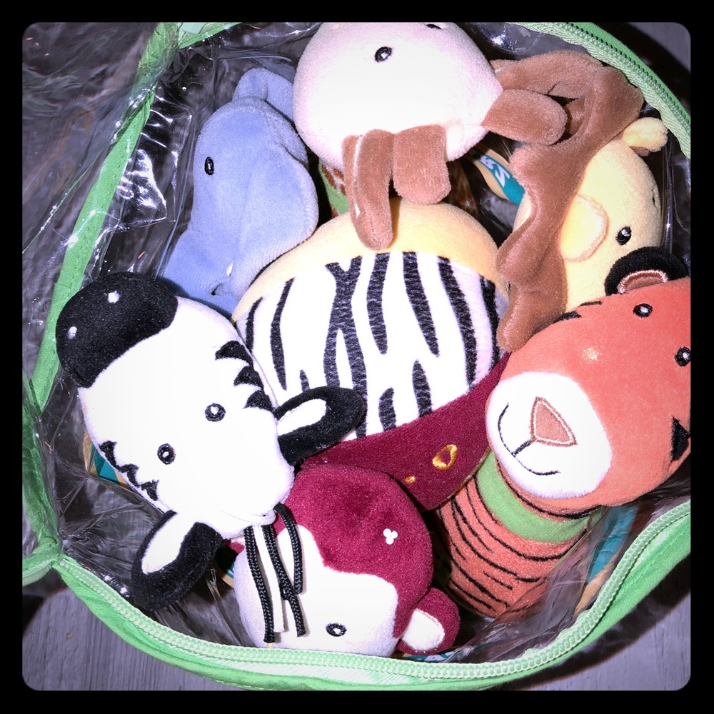 ⭐️FAO SCHWARZ JUNGLE ANIMAL BOWLING GAME